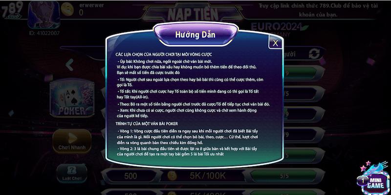 Các thuật ngữ cần hiểu rõ về game bài 